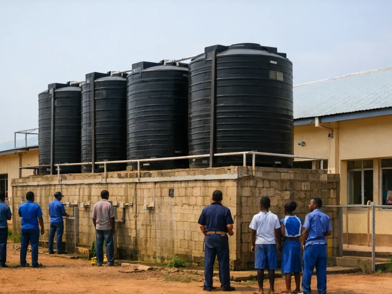 Completed Institutional Water Supply Project