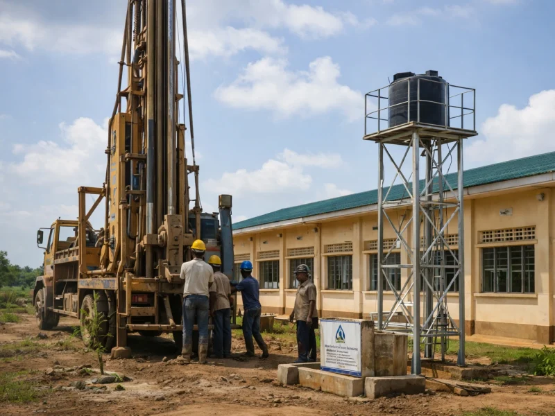 Borehole Development For a Public Facility